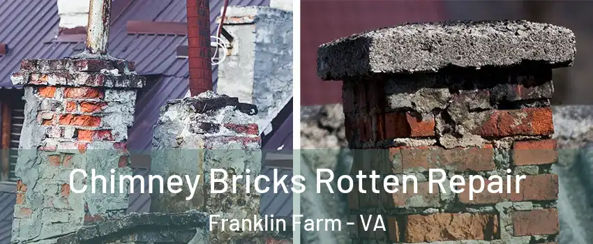  Chimney Bricks Rotten Repair Franklin Farm - VA