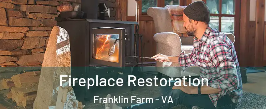  Fireplace Restoration Franklin Farm - VA