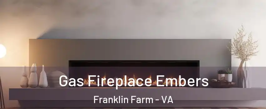  Gas Fireplace Embers Franklin Farm - VA