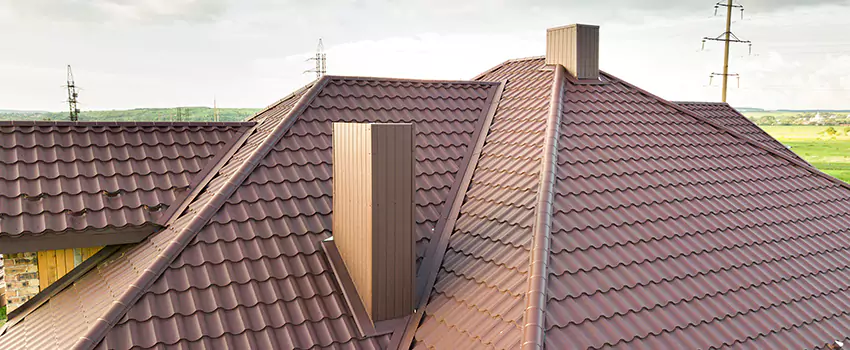 Residential Chimney Flashing Restoration in Franklin Farm, VA