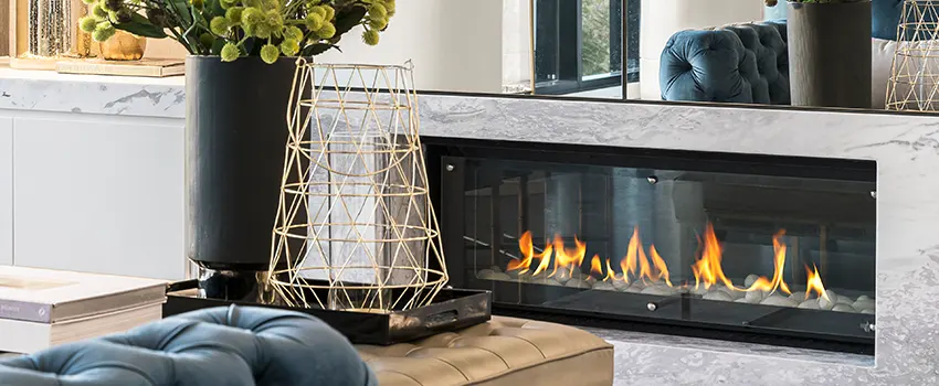 Custom Fireplace Crystals in Franklin Farm, Virginia