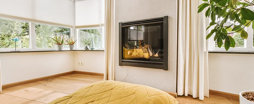 Residential Fireplace Ceramic Glass Installation in Franklin Farm, VA