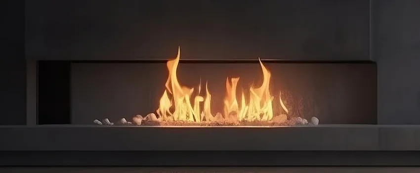 B-Vent Gas Fireplace Installation in Franklin Farm, VA