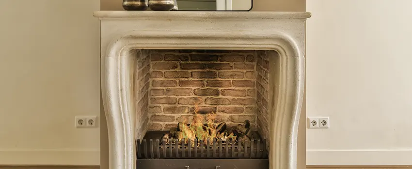 Vintage-style Fireplace Redesign in Franklin Farm, Virginia