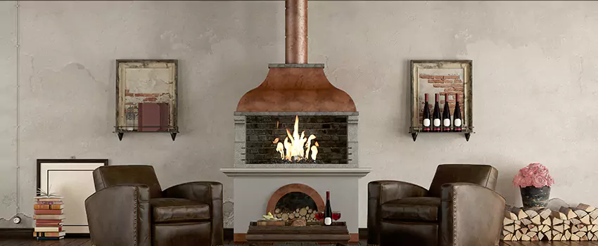 Thelin Hearth Products Providence Pellet Insert Fireplace Installation in Franklin Farm, VA