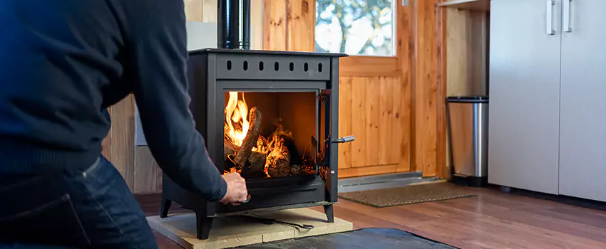 Open Hearth Wood Fireplace Installation in Franklin Farm, VA