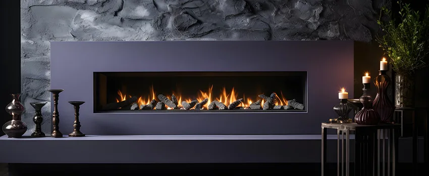 Ember Bed for Ventless Gas Fireplace in Franklin Farm, VA