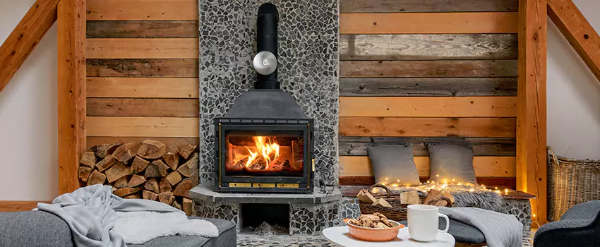 Thelin Hearth Products Direct Vent Gas Stove Fireplace Inspection in Franklin Farm, Virginia