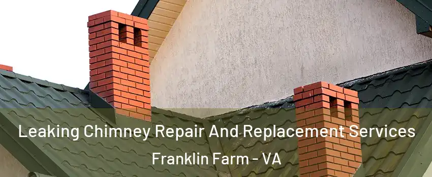  Leaking Chimney Repair And Replacement Services Franklin Farm - VA