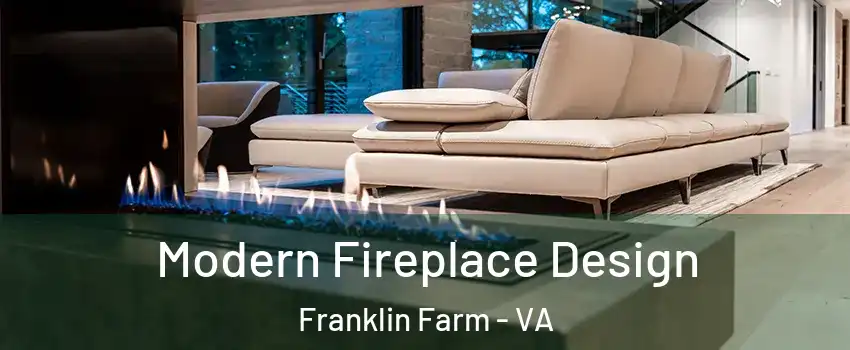  Modern Fireplace Design Franklin Farm - VA