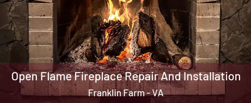  Open Flame Fireplace Repair And Installation Franklin Farm - VA