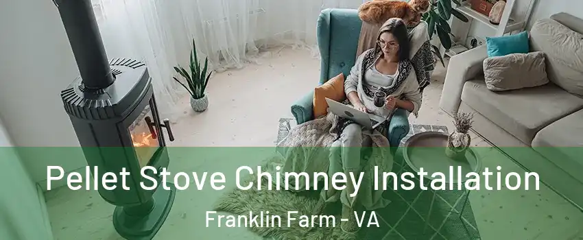  Pellet Stove Chimney Installation Franklin Farm - VA